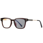 SQUARE METAL COLOR-CHANGING MULTIFOCAL READING GLASSES