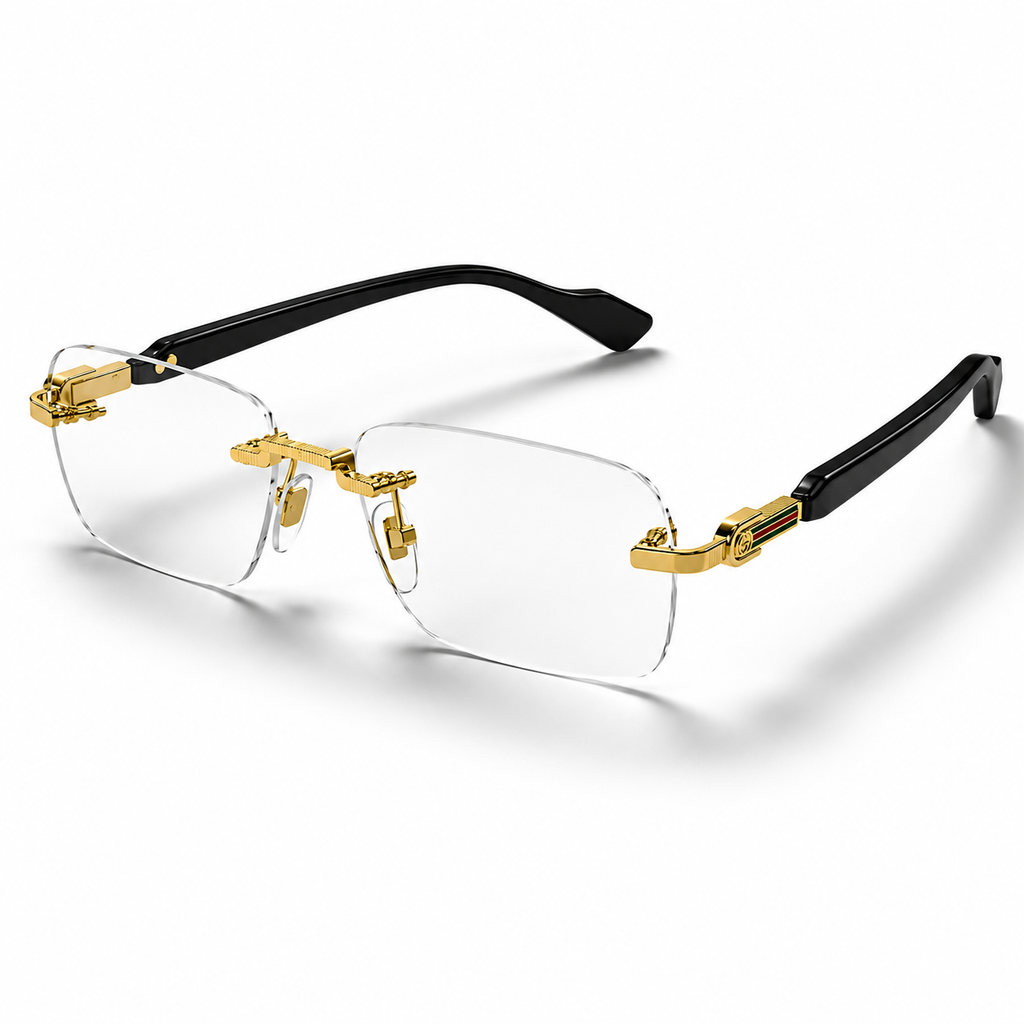 Prestige Rimless - Eyeglasses Rimless Rectangle Shape