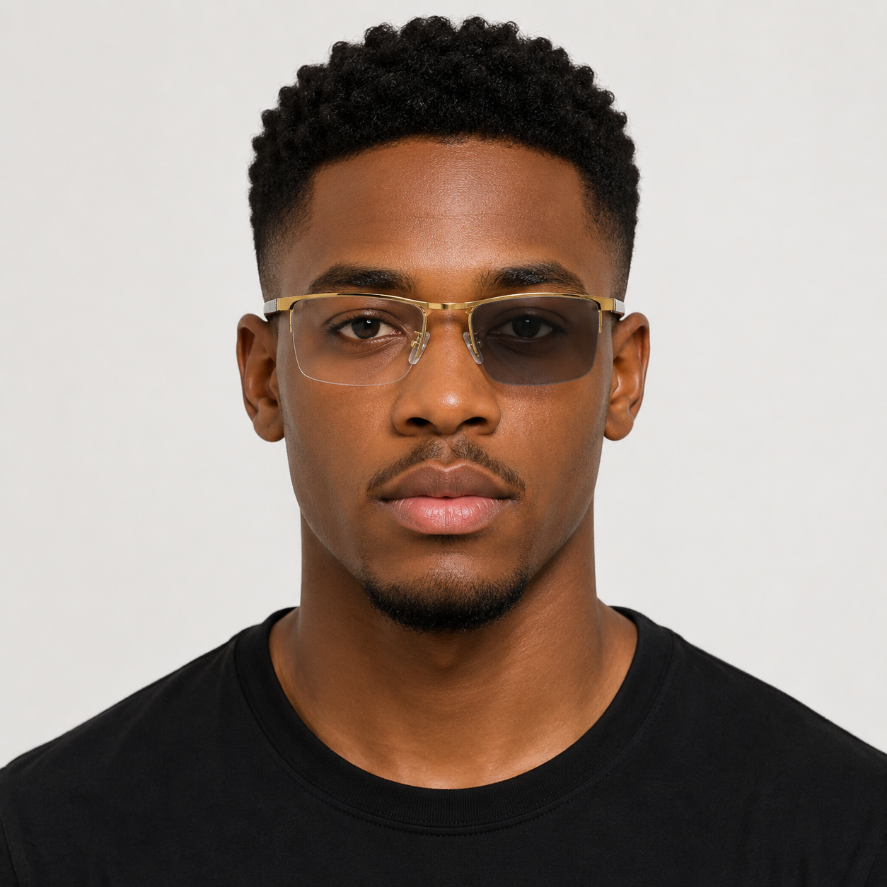 Gold Smart Glasses with Blue Light Filter