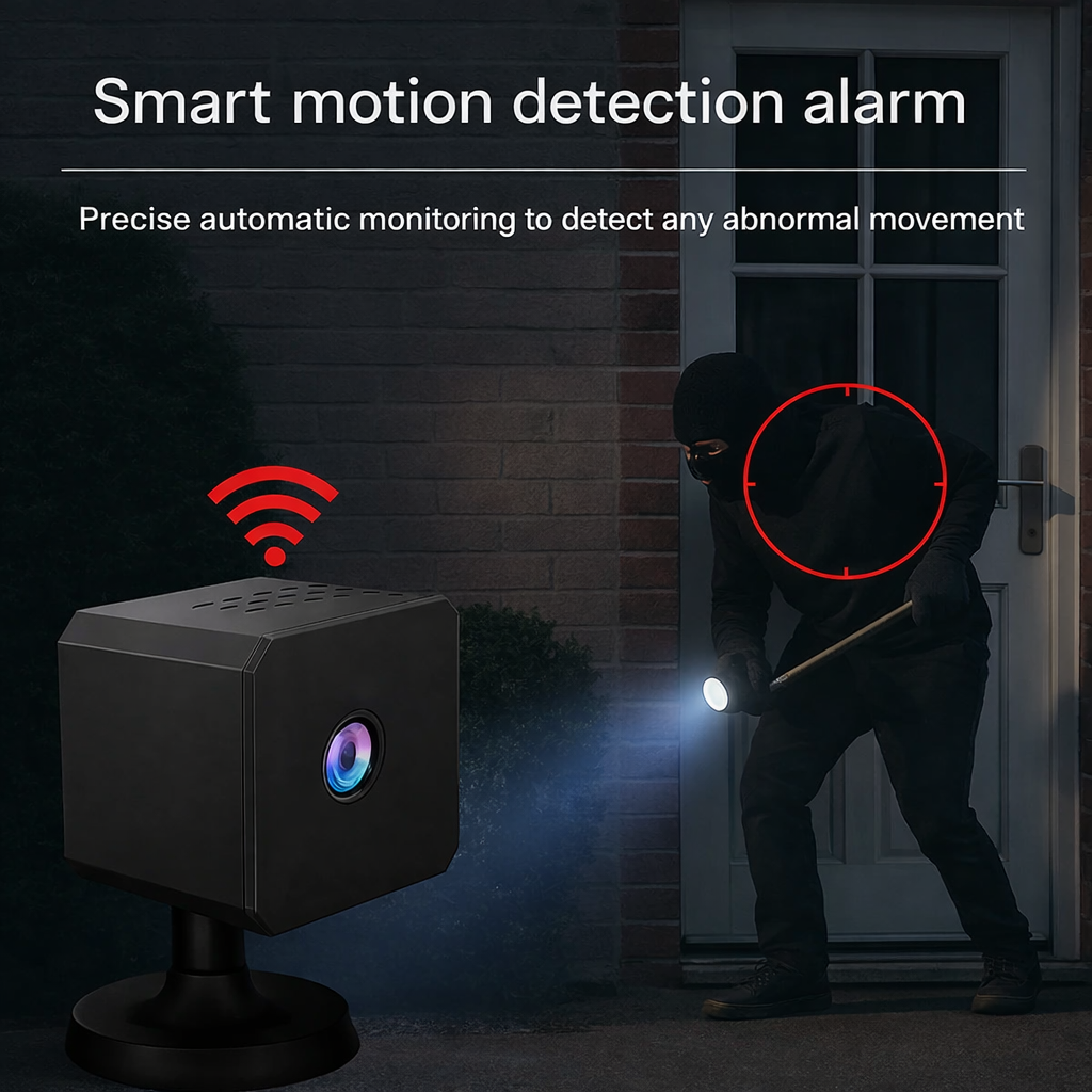 SafeCam Pro | 24/7 Protection – Works Without Internet or Electricity