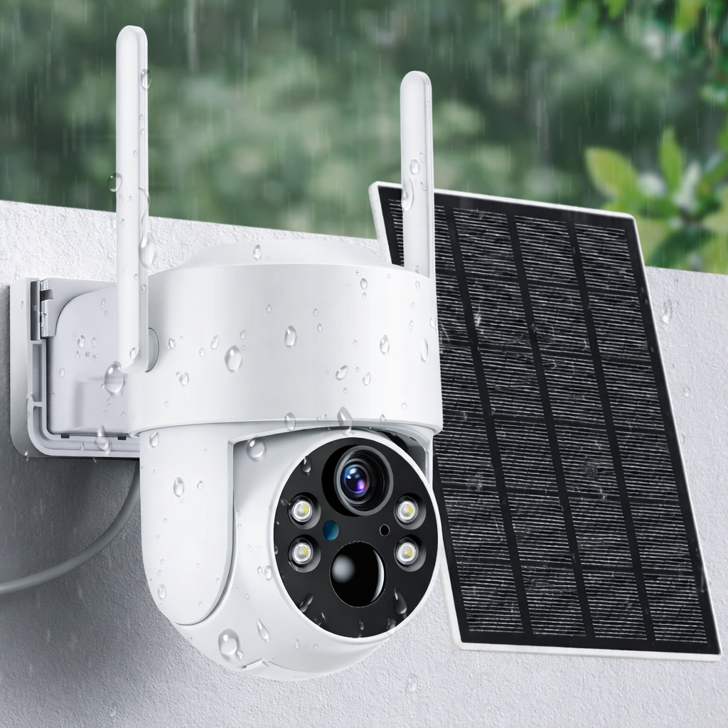 Energy Vision 4K Solar Camera - 100% Loadshedding Proof