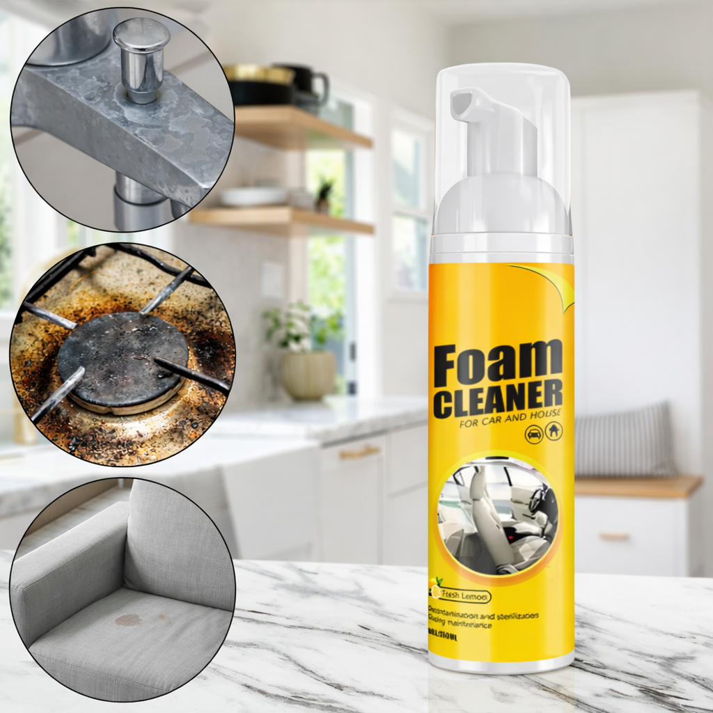 Foam cleaner | removes all types of stubborn dirt