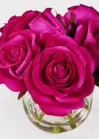 Real Touch Rose Arrangement - 7.75"