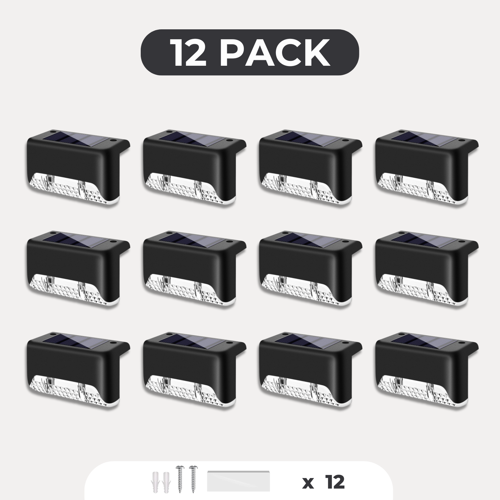 NordikHome™ Solar Fence Lights