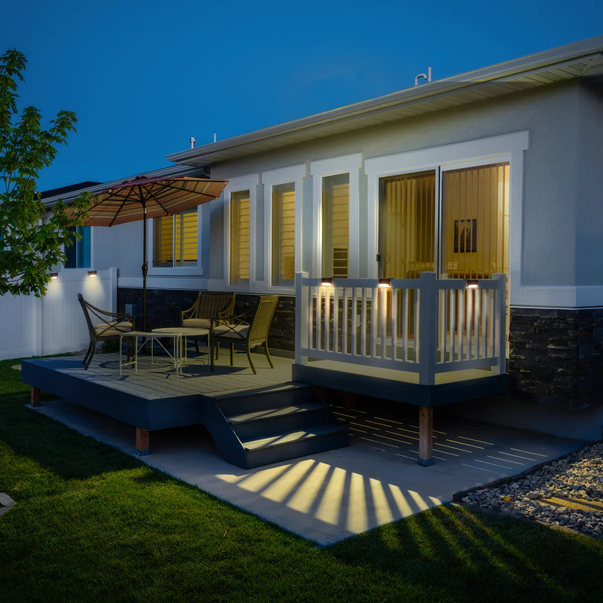 NordikHome™ Solar Fence Lights