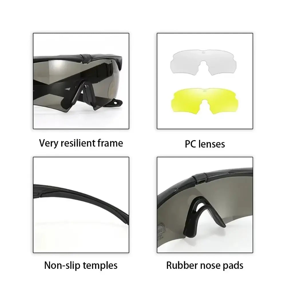 Military Tactical Windproof Glasses urb-x-gear