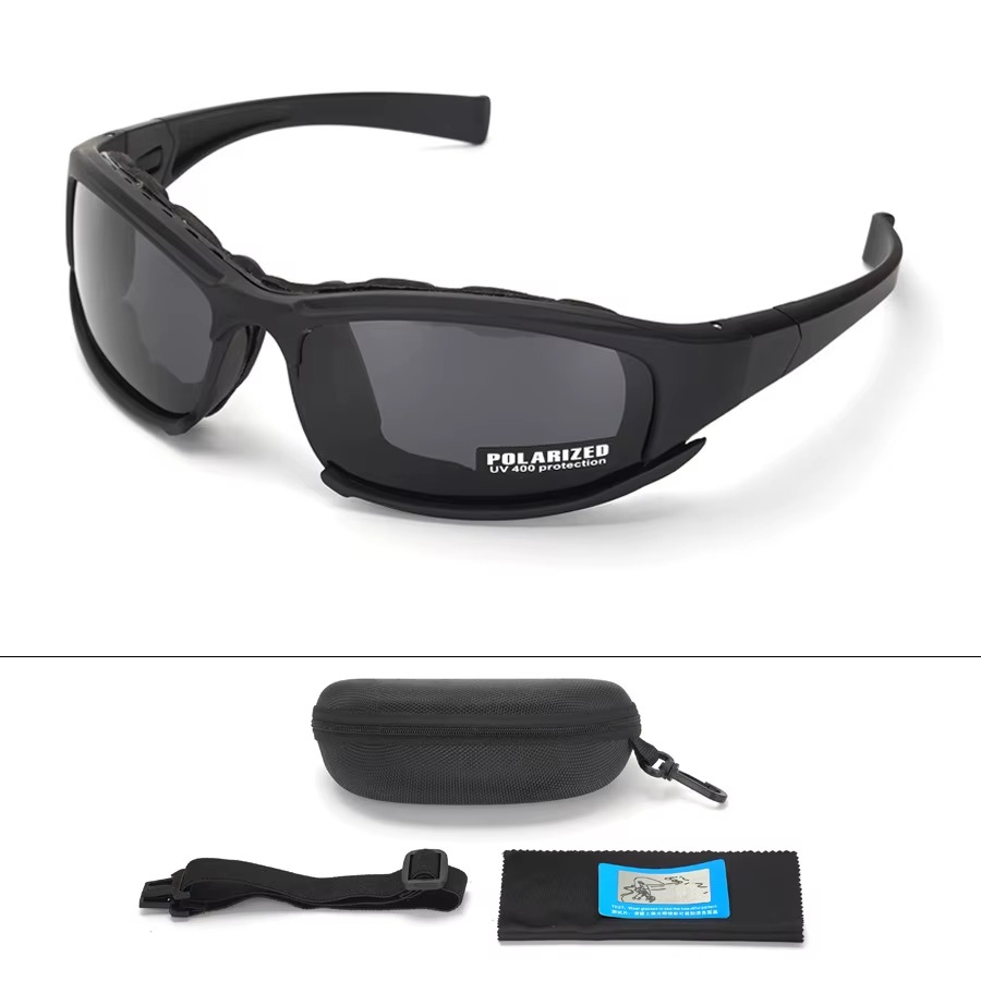 Polarized Windproof & Dustproof Tactical Glasses
