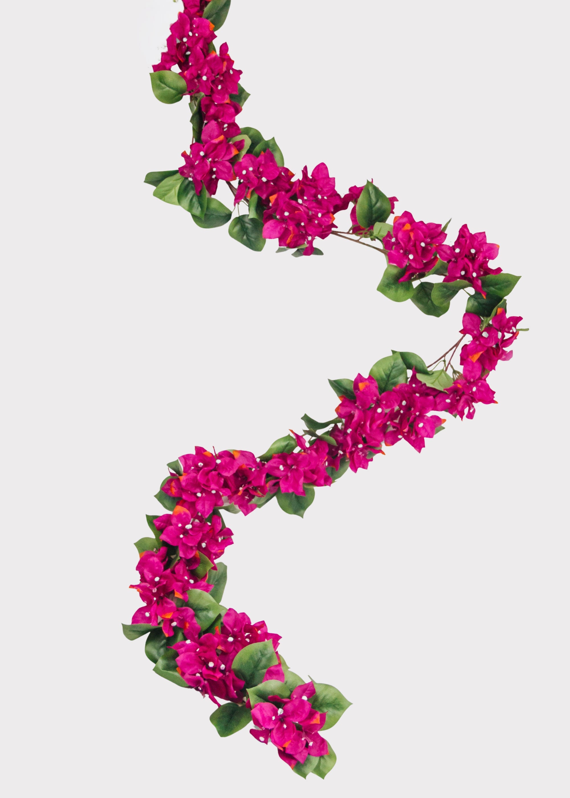 Fuchsia Pink Artificial Bougainvillea Garland - 72"