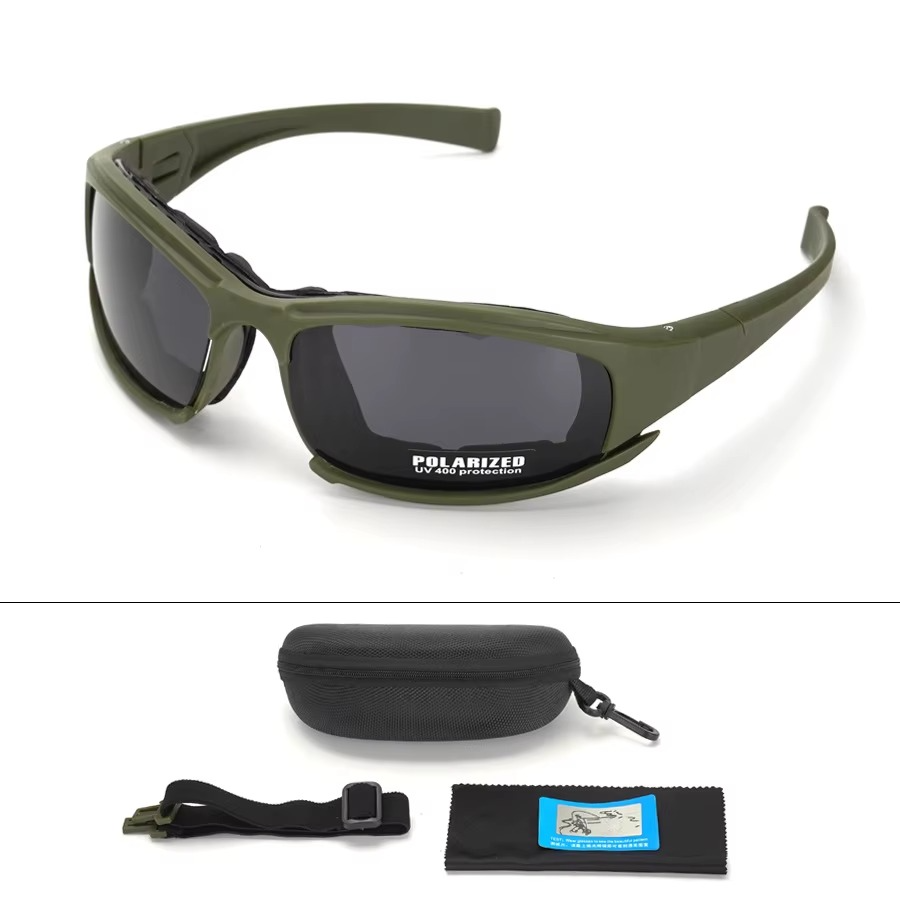 Polarized Windproof & Dustproof Tactical Glasses
