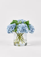 Faux Hydrangea Arrangement - 12"