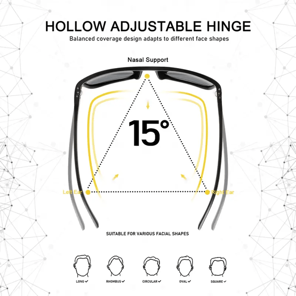 Premium Polarized Sports Sunglasses – Designed for Golfers