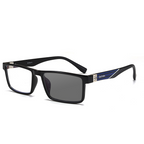 Retro Vollformat-Multifokal-Lesebrille mit Farbwechsel