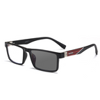 Retro Vollformat-Multifokal-Lesebrille mit Farbwechsel