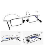 Aeron - Ultra-Lightweight Screwless Titanium Folding Frames. urb-x-gear